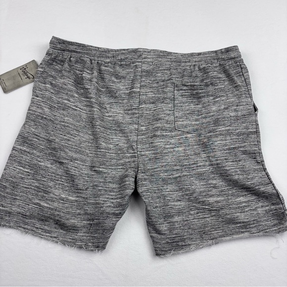 US VINTAGE BY EXIST ~ NWT Men’s Size 2XL Gray Distressed Lightweight Shorts - Picture 12 of 14